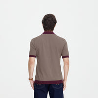 U.S. Polo Assn. Men’s Regular Fit Interlock Polo Shirt เสื้อโปโล สี Khaki